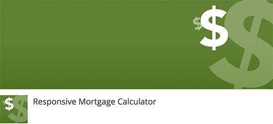 Responsive Mortgage Calculator