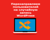 Перенаправляем пользователей на случайную запись WordPress